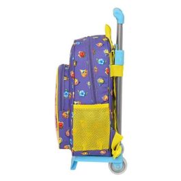 Mochila Escolar con Ruedas SuperThings Guardians of Kazoom Morado Amarillo (27 x 33 x 10 cm) Mochila Escolar con Ruedas SuperThings Guardians of Kazoom Morado Amarillo (27 x 33 x 10 cm)