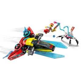 LEGO 71489 DREAMZzz Mando Jet de Cooper - Set de Construcción Transformable Jet y Helicóptero con Minifiguras +7 años