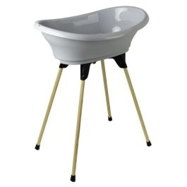 THERMOBABY Kit de baño VASCO Charm gris: bañera + pies + desagüe THERMOBABY Kit de baño VASCO Charm gris: bañera + pies + desagüe