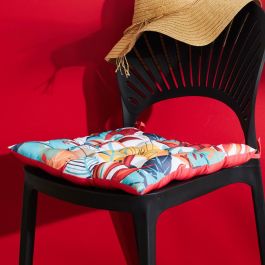 Home Deco Factory Cojín de Silla Hidrófugo 40x40 cm Poliéster Colección Paradis Exotiqu Home Deco Factory Cojín de Silla Hidrófugo 40x40 cm Poliéster Colección Paradis Exotiqu