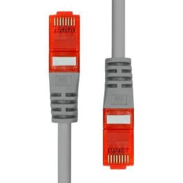 ProXtend Cable Ethernet CAT6 U/UTP CCA PVC Gris 7m, AWG 26, Coste Eficiente, Conectividad Duradera con Alivio de Tensión y Pestillo Seguro