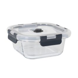 Fiambrera cuadrada con tapa Quttin 14.5x14.5 cm 550 ml (12 Unidades) Fiambrera cuadrada con tapa Quttin 14.5x14.5 cm 550 ml (12 Unidades)
