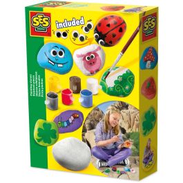 SES CREATIVE Kit de Pintura en Piedra para Niños y Niñas, Manualidades Creativas, Edad 5+ años Precio: 20.69000054. SKU: B1H8J6H7M8