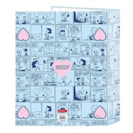 Carpeta Carton Folio 4 Anillas Safta Lomo Ancho Snoopy Love Carpeta Carton Folio 4 Anillas Safta Lomo Ancho Snoopy Love