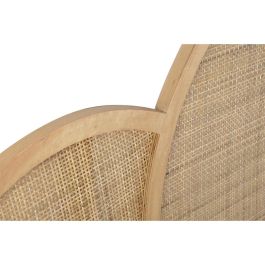 Cabecero de Cama DKD Home Decor Natural Ratán Madera de Paulonia (160 x 3 x 130 cm)