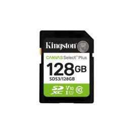 Kingston SDS3/128GB Tarjeta de Memoria Canvas Select Plus 128GB SDXC Clase 10 UHS-I U1 V10 150MB/s Precio: 18.69000001. SKU: B1K72QSQVT