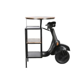 DKD Home Decor Mesa de Estilo Industrial Loft Hecha a Mano de Hierro y Madera de Mango Negro Marrón con 1 Estantería 72x110x116 cm Precio: 612.99000026. SKU: B1DLKABEDG
