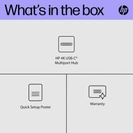 HP 4K USB-C Multiport Hub