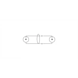 Cordial Cable de Audio Doble RCA / RCA 1,5M
