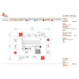 Set 6 Vasos Bajos Vidrio Flora Bormioli Rocco 26 cL