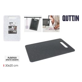 Tabla de cortar plástico granito 30x20 cm Quttin (18 Unidades) Precio: 34.50000037. SKU: B17BNHLQR4