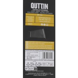 Quttin Cuchillo Cocina 20 cm Dark - Colección Dark (28 Unidades)