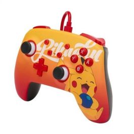 Power A 1522784-01 Mando con Cable Mejorado para Nintendo Switch - Diseño Oran Berry Pikachu Power A 1522784-01 Mando con Cable Mejorado para Nintendo Switch - Diseño Oran Berry Pikachu
