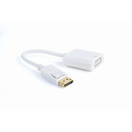GEMBIRD A-DPM-DVIF-002-W Adaptador de Cable de Video 0.1 m DisplayPort a DVI Blanco Precio: 8.68999978. SKU: S5600092
