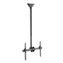Vivolink Soporte Techo VLMC3770L Grande, Máx 50kg, Hasta VESA 600x400, Movimiento Completo Telescópico para Pantallas 37" a 86"