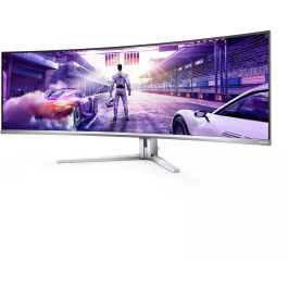 Philips 49M2C8900L Monitor Gaming Ultrapanorámico Curvo 49" Dual QHD 0.03ms 144Hz OLED Multimedia Blanco