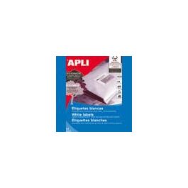 Apli 01797 Etiquetas Blancas Autoadhesivas 105x148 mm para Inkjet, Láser y Fotocopiadora, 2000 Unidades (500 Hojas) Precio: 81.50000012. SKU: BIX1797