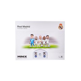 Minix Juego Real Madrid con Mbappé, Bellingham, Vinicius, Modric, Courtois, Pelota y Porterías Precio: 49.50000011. SKU: B19GAFW2WV