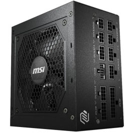MSI MAG A850GL PCIE5 Fuente de Alimentación 850W 80 Plus Gold ATX Totalmente Modular Color Negro