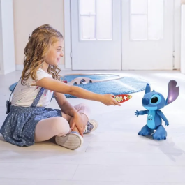 Lexibook Figura Stitch Teledirigido, Interactivo y Bilingüe con la Voz Real de Stitch