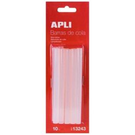 Apli Barras de Cola para Pistola Termofusible Transparentes 7,5 mm x 10 cm - 10 Unidades Precio: 1.5900005. SKU: BIX13243