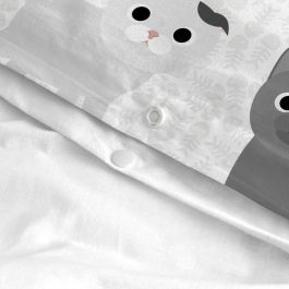 Juego de funda nórdica HappyFriday Mr Fox Cats Multicolor Cuna de Bebé 2 Piezas Juego de funda nórdica HappyFriday Mr Fox Cats Multicolor Cuna de Bebé 2 Piezas
