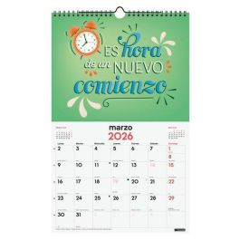 Calendario (2026) Finocam Pared Espiral Imagenes Mensual Para Escribir 250X400 Frases Inspiradoras Precio: 8.98999992. SKU: B1EYFBYM22