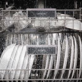 Cecotec Lavavajillas Bolero Aguazero 6500 15 cubiertos 6 programas Clase C Antracita