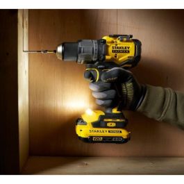Stanley Fatmax SFMCD725D2K-QW Taladro de Impacto 18V con Par de 80 Nm y Velocidad de 0-500/2000 rpm