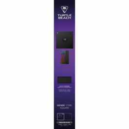 Turtle Beach Sense Core SQ - Alfombrilla de ratón Gaming Antideslizante, Poliéster/Caucho, Negro