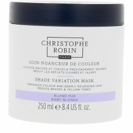 Christophe Robin SHADE VARIATION mask #baby blonde - Mascarilla para cabello rubio 250 ml Precio: 27.89000027. SKU: B1JL8G6G9Y