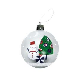 Bolas navidad 8cm pack 6 plata peppa pig "cosy corner" Bolas navidad 8cm pack 6 plata peppa pig "cosy corner"