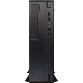 Inter-Tech IT-502 Mini Torre PC Escritorio Negro micro ATX/Mini-ITX con 2 USB 2.0 y 2 USB 3.2 Gen 1
