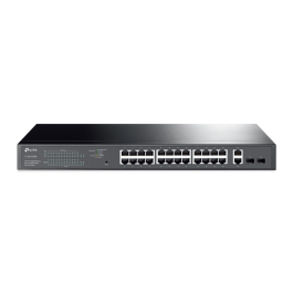 TP-LINK 28-Port Gigabit Easy Smart Switch with 24-Port PoE+ Precio: 241.58999997. SKU: S55065645