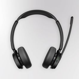 EPOS Auriculares Bluetooth Inalámbrico y Alámbrico Impact 500 MS UC ANC WL USB-C+A Certificado para Microsoft Teams