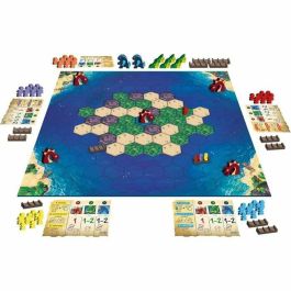 Asmodee ASM1726770704506 Sobrevive a la isla - Juego de Mesa