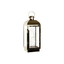 Farola Navidad Moderna DKD Home Decor Dorado 14 x 36 x 15 cm