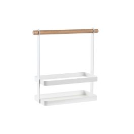 DKD Home Decor Yamazaki 22 Organizador Basicos Blanco Natural Metal Pino 10 x 24 x 20 cm Precio: 6.89000015. SKU: S3041236