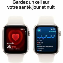 Apple Watch SE GPS + Cellular 44 mm Smartwatch - Caja de aluminio color Starlight - Correa deportiva color Starlight Talla S/M Apple Watch SE GPS + Cellular 44 mm Smartwatch - Caja de aluminio color Starlight - Correa deportiva color Starlight Talla S/M
