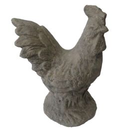 DKD Home Decor Figura Gallina Gris Cemento 12 x 22 x 17 cm Precio: 7.49999987. SKU: B15KN6AFQ4