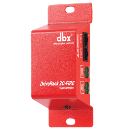 DBX Interfaz de Seguridad Contra Incendios Zonepro DBX Controladores de Zona para DriveRack y ZonePRO