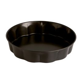 Quid Molde Tarta Hondo Sweet Grey Acero Pintado Antiadherente Negro 28x5 cm Apto Horno Precio: 3.50000002. SKU: S2701606