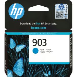 HP T6L87AE Cartucho de Tinta Original 903 Cian 8ml, Tinta Pigmentada de Inyección Térmica, hasta 315 páginas Precio: 17.5000001. SKU: S8410102