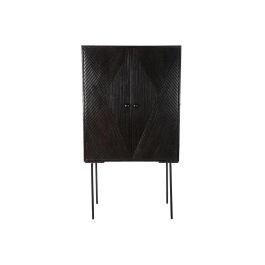 Aparador Moderno DKD Home Decor Marron Oscuro Negro 43 x 153.5 x 84 cm