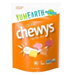 YUM EARTH Caramelos Masticables Blandos Orgánicos Frutas, Sin Gluten, Sin Alérgenos, Vegano, Caja 6 Bolsas x 142 Gr Precio: 43.9499995. SKU: B1CAXHQ9H3