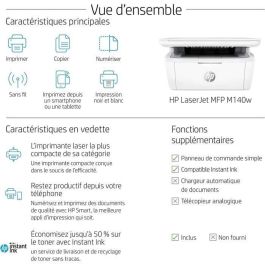 HP Multifuncion Laser monocromo LaserJet M140w