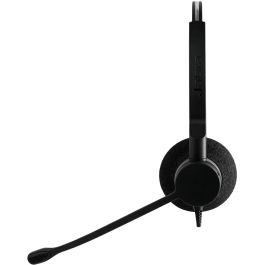 Jabra 2300 QD/ DUO Auriculares Alámbricos para Oficina y Centro de Llamadas, Binaurales, Negro