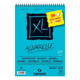 Canson Bloc Acuarela XL Aquarelle Fino Espiral 300 gr 21x29,7 cm - 25 + 5 Hojas Gratis (5 Unidades) (5 Unidades) Precio: 24.49999968. SKU: B1BPENEBTA