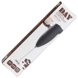 Day Batidor Leche Eléctrico de Acero Inoxidable y Plástico para Espuma de Bebidas