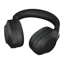 Jabra EVOLVE2 85 Link380a Auriculares Diadema Bluetooth ANC 10 Micrófonos Altavoces 40mm 37h Batería Certificado UC Teams para Concentración